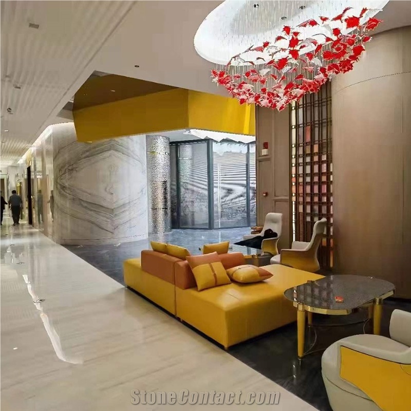 GOLDTOP OEM/ODM Athens White Marble Polished Tiles