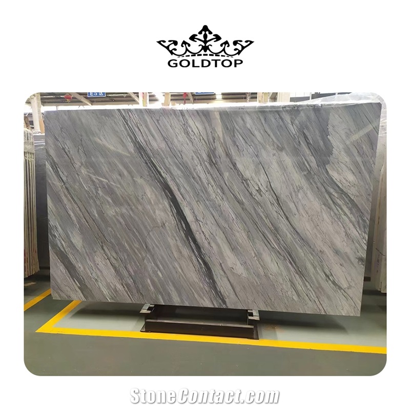 GOLDTOP OEM/ODM Bardiglio Nuvolato Marble Slab