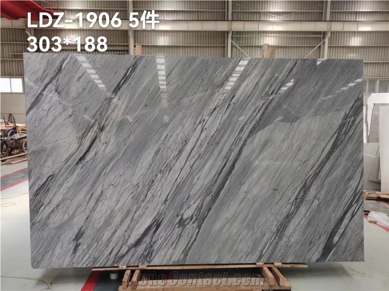 GOLDTOP OEM/ODM Bardiglio Nuvolato Marble Slab