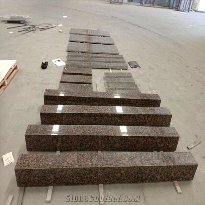 GOLDTOP OEM/ODM Best Quality Baltic Brown Ed Granite Kerbs