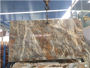 GOLDTOP OEM/ODM Blue Jeans Marble Polished Tiles