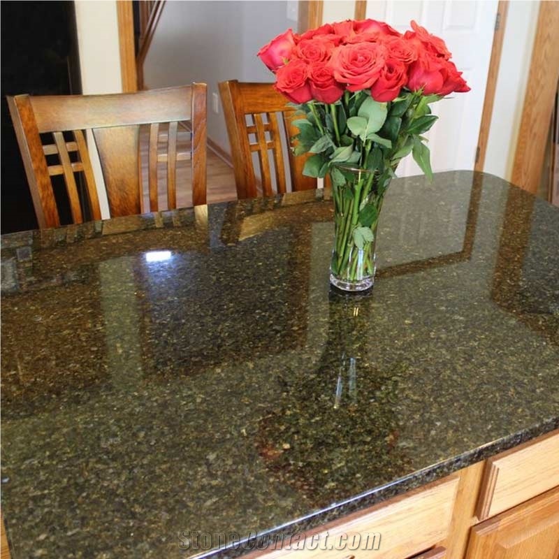 GOLDTOP OEM/ODM Butterfly Green Granite Countertops
