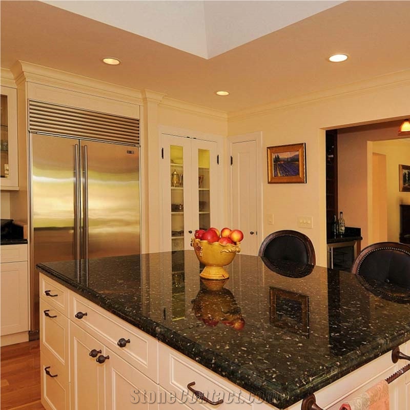 GOLDTOP OEM/ODM Emerald Pearl Granite Countertop