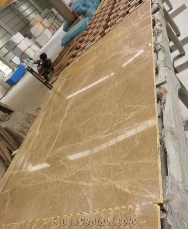 GOLDTOP OEM/ODM Light Emperador Marble Marble Slabs