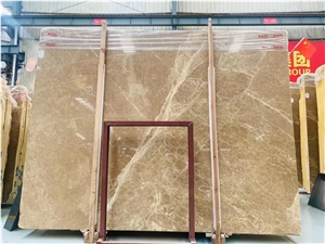 GOLDTOP OEM/ODM Light Emperador Marble Marble Slabs