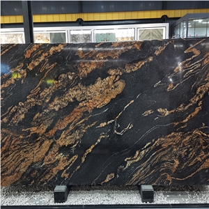 GOLDTOP OEM/ODM Magma Gold Brazilian Granite Slabs
