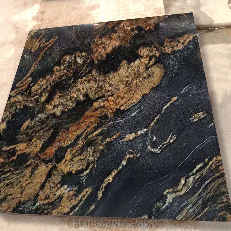 GOLDTOP OEM/ODM Magma Gold Brazilian Granite Slabs