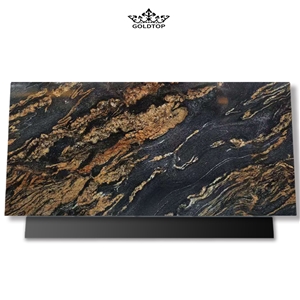 GOLDTOP OEM/ODM Magma Gold Brazilian Granite Slabs