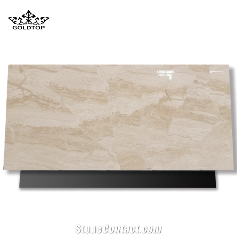 GOLDTOP OEM/ODM Marmer Cappucino Marble Polished Tiles
