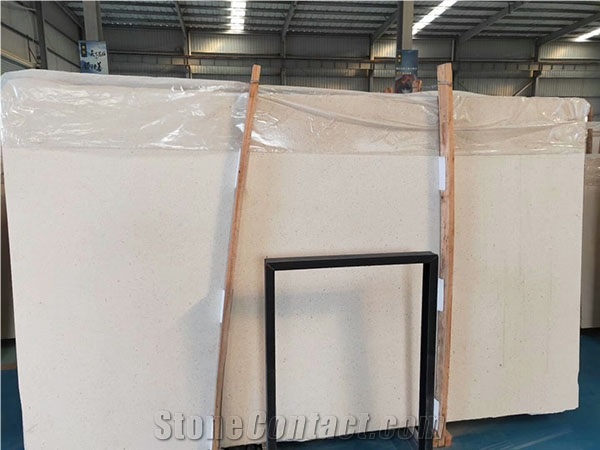 GOLDTOP OEM/ODM Orfeo Beige Limestone Polished Slabs