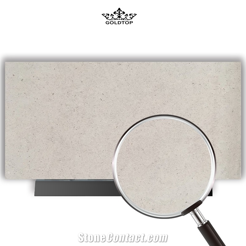 GOLDTOP OEM/ODM Orfeo Beige Limestone Polished Slabs