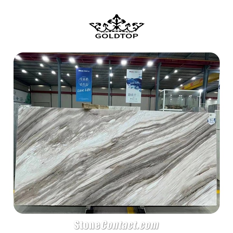 GOLDTOP OEM/ODM Palissandro Chiaro Marble Slabs