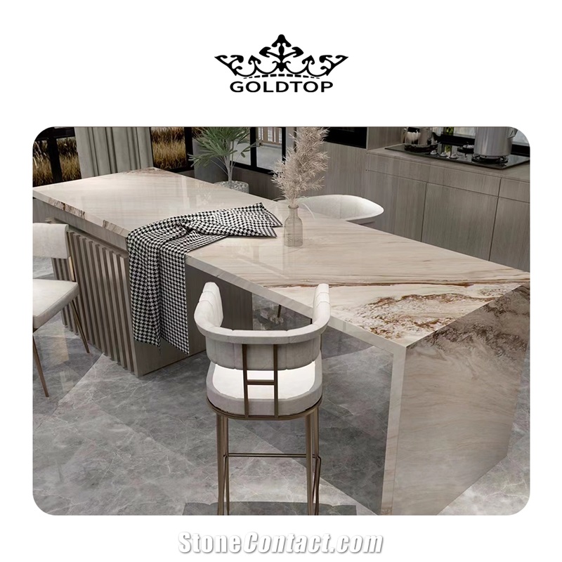 GOLDTOP OEM/ODM Palissandro Chiaro Marble Slabs