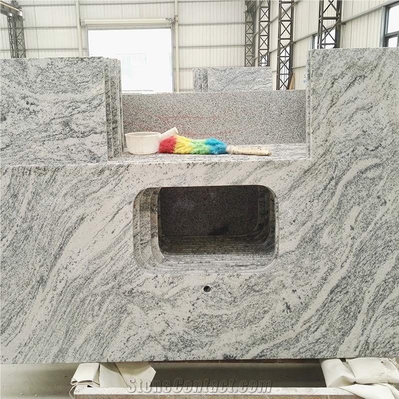 GOLDTOP OEM/ODM Viscount White Granite Slabs