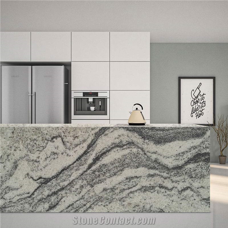 GOLDTOP OEM/ODM Viscount White Granite Slabs