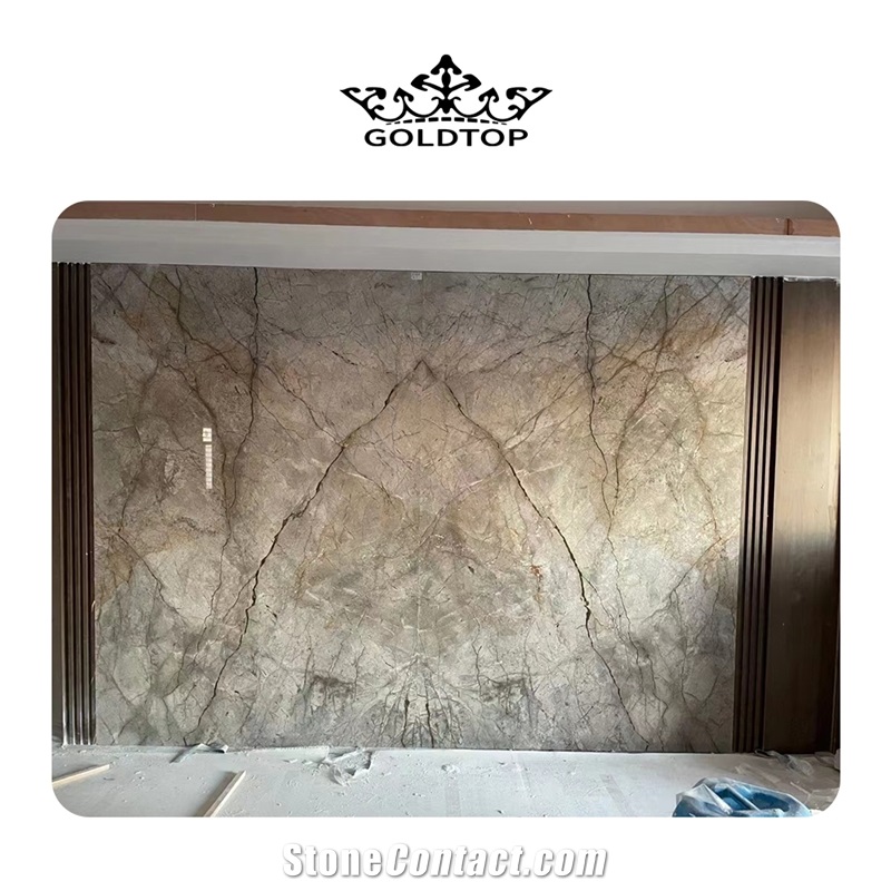 Great Surface Silver River Marble For Wall Slabs