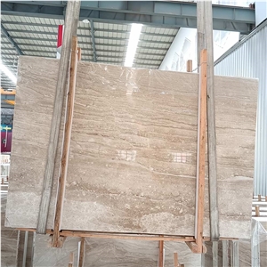 Grey River Vein Beige Marble Dino Beige Marble Slabs Tiles