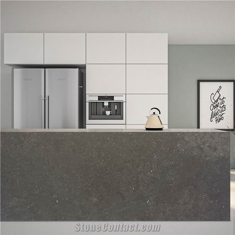 Hainaut Blue Limestone With White Dot Slabs