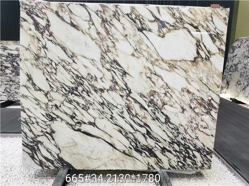 High Quality Calacatta Viola Marble Slabs For Floor