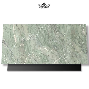 HIGH QUALITY GREEN MARBLE SLABS CLEAR WALL FLOOR TILES