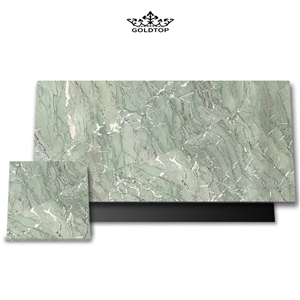 HIGH QUALITY GREEN MARBLE SLABS CLEAR WALL FLOOR TILES