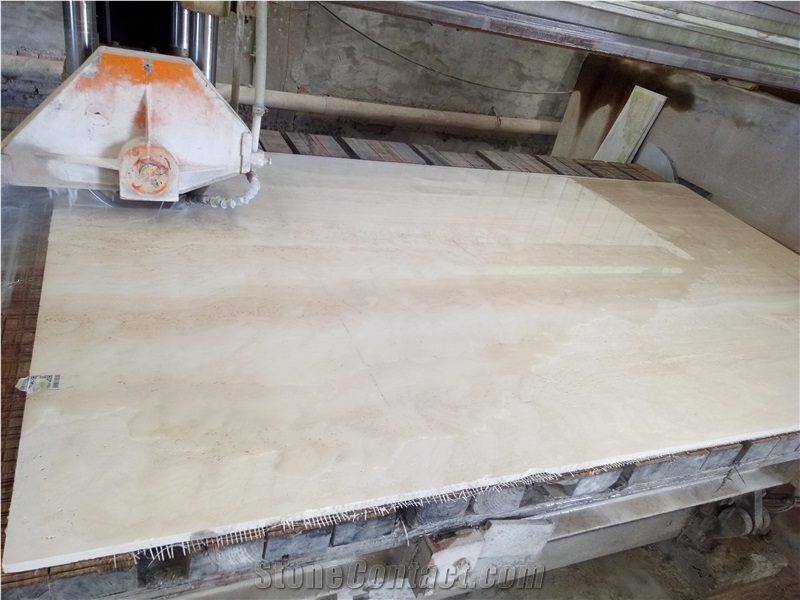 High Quality Ivory White Travertine Slabs
