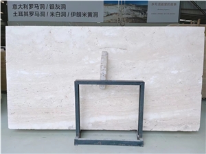 High Quality Ivory White Travertine Slabs