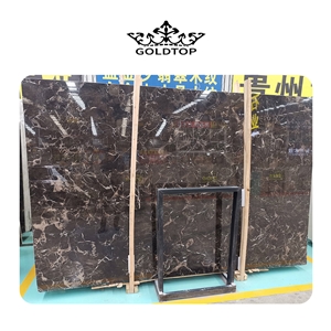 High Quality Marron Emperador Marble Slabs For Floor