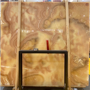 High Quality Orange Onyx Slabs For Bathroom