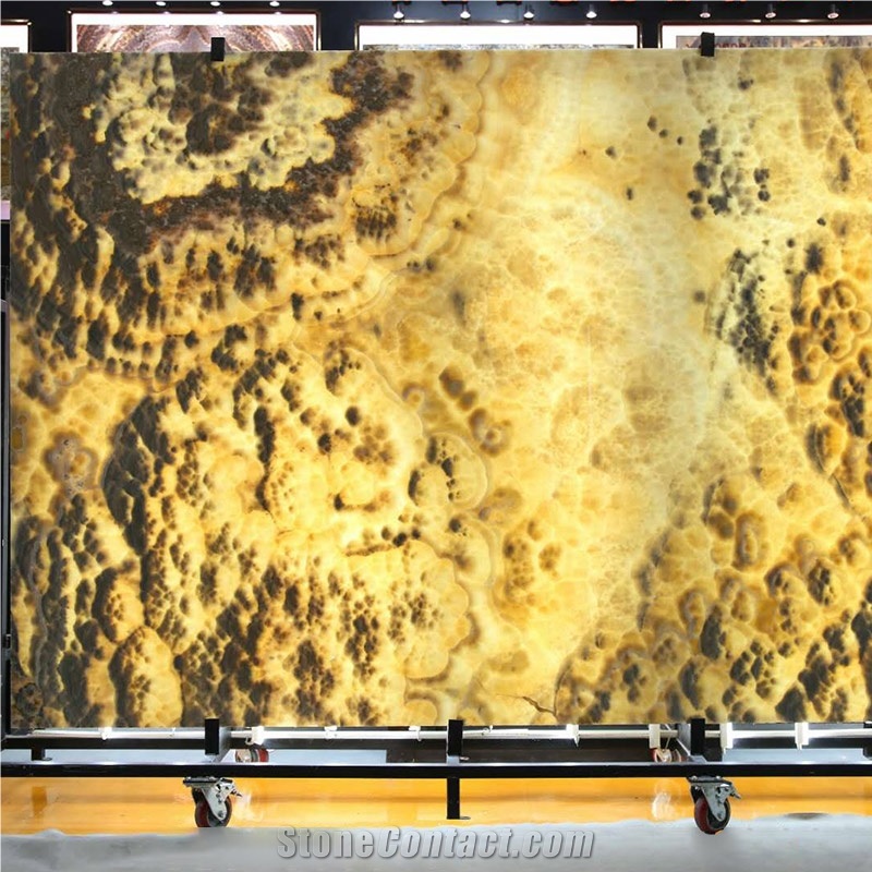 High Quality Orange Onyx Slabs For Bathroom