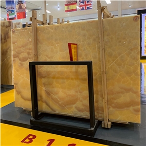 High Quality Orange Onyx Slabs For Bathroom