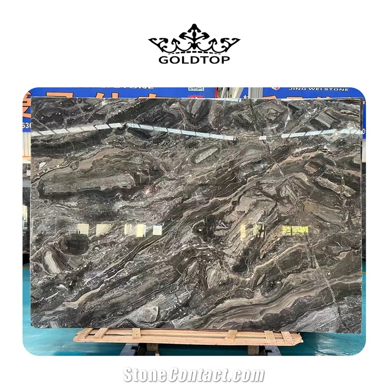 Hot Sales Venice Brown Marble Slab For Flooring Wall Tile
