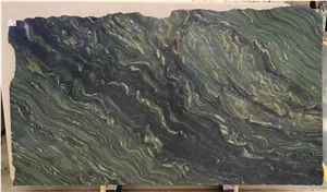 Luxurious Green Silk Tiles&Slabs For Wall Tiles