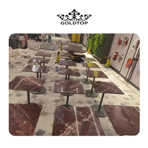 LUXURY POLISHED CLEAR TEXTURE MARBLE TABLE TOP