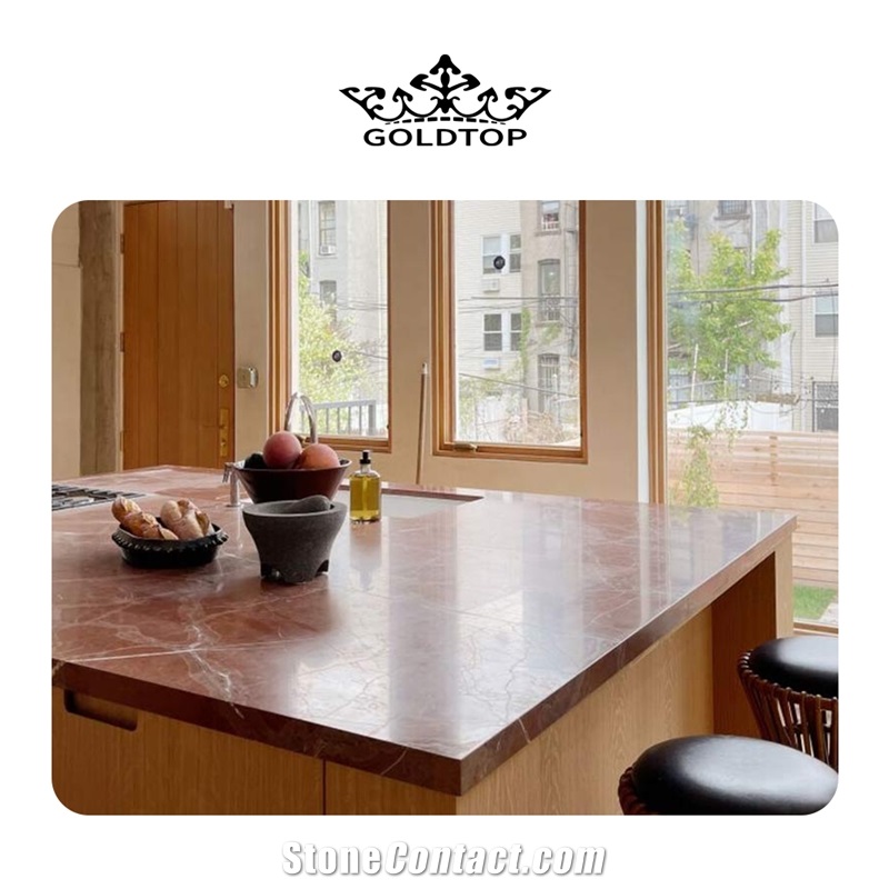 LUXURY POLISHED CLEAR TEXTURE MARBLE TABLE TOP