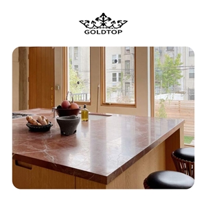 LUXURY POLISHED CLEAR TEXTURE MARBLE TABLE TOP