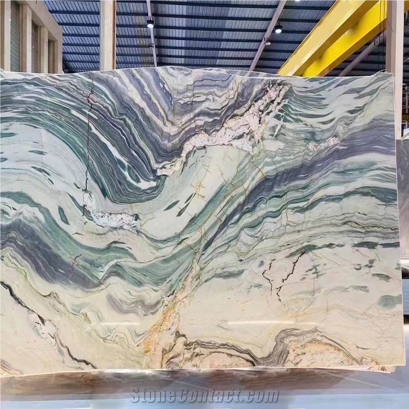 New Design Silk Road Slabs Tiles For Coffee Table