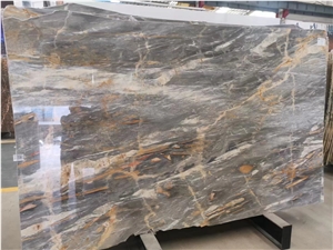 New Pattern Pascal Gray Slabs And Tiles For Living Room Floor