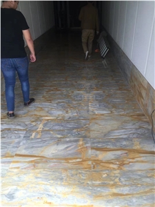 New Pattern Pascal Gray Slabs And Tiles For Living Room Floor