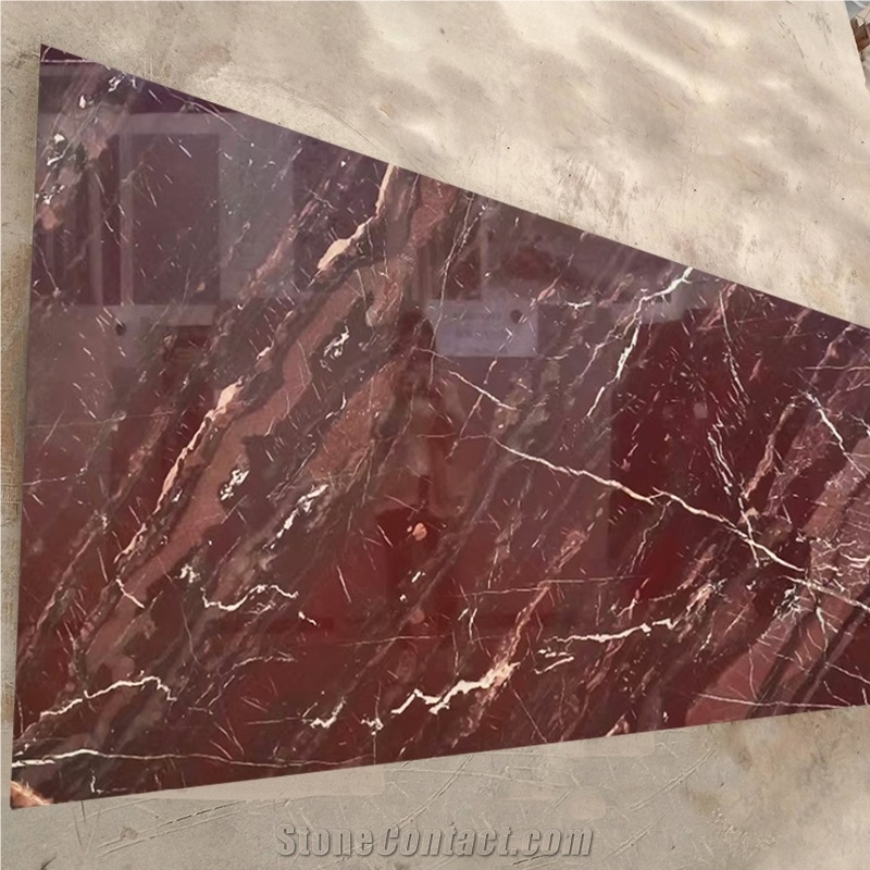 Nice Rosso Collemandina Marble Dining Room Tops