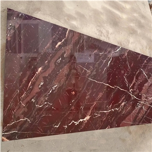 Nice Rosso Collemandina Marble Dining Room Tops