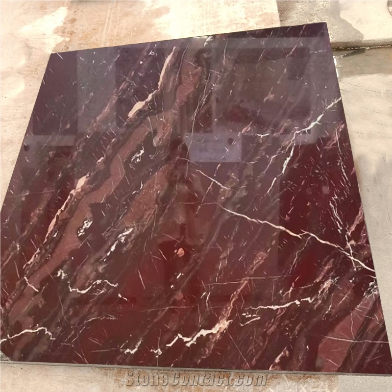 Nice Rosso Collemandina Marble Dining Room Tops