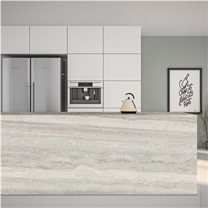Ornate Decoration Crema Toscana Travertine Tile For Floor