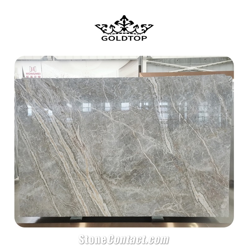 Polished Italy Fior Di Bosco Marble Slabs For Floor