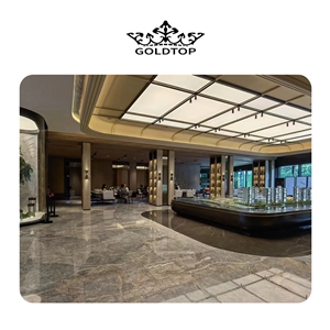 Polished Italy Fior Di Bosco Marble Slabs For Floor