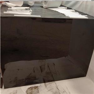 Pretty Natural Granite Absolute Black Granite Slab