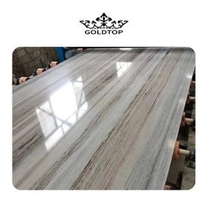 Wholesale Decorative Stone Crystal Wood Grain Marble Slabs
