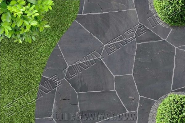 Black Slate Flagstone