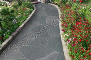 INDIAN Blue Limestone Flagstone Paver, Walkway