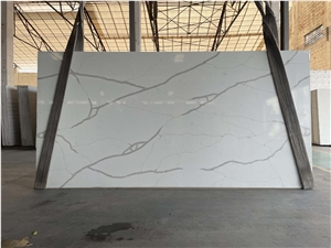NQ7201 Calacatta Vagli Monica Quartz Philippine Badan